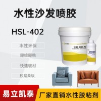 合適勵(lì)水性噴膠HSL-402沙發(fā)海綿膠 家具用膠粘劑